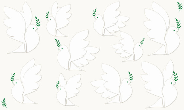 Colombe paix Blanche