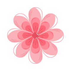 pink flower icon