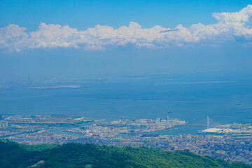 六甲ガーデンテラスからの景色
