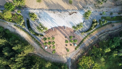 Miri, Sarawak Malaysia - May 2, 2022: The Landmark and Tourist Attraction areas of the of Miri...