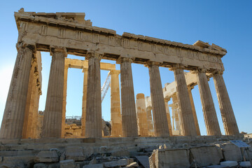Obraz premium The Parthenon on the Acropolis, Athens, Greece