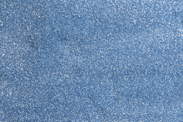 Periwinkle blue glitter silver texture. Scattered abstract background for any celebration