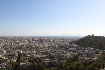 Fototapeta na wymiar Panorama of Athens, Greece