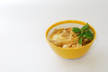 出汁の香る手作り親子丼