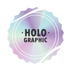 hologram metalic gradient