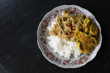 bowl of rice