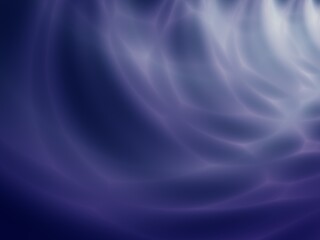 Dark art abstract blue cave design