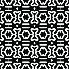 
seamless pattern.Simple stylish abstract geometric background. Monochrome image. Black and white color. Design for decor, prints, textile.Design element for prints. 