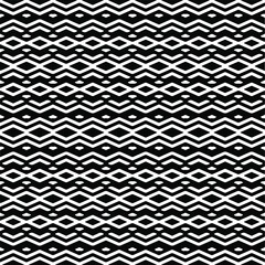 seamless pattern.Simple stylish abstract geometric background. Monochrome image. Black and white color. Design for decor, prints, textile.Design element for prints. 
