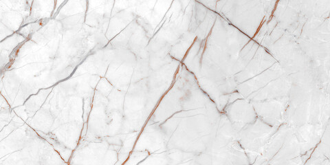 Gray marble texture background with brown curly veins, can be use interior home decoration ceramic tile surface.