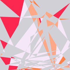 Geometric abstraction generative art background art illustration