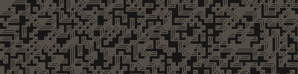 Implementation of Edward Zajec’s “Il Cubo” from 1971. Essentially a Truchet tile set of 8 tiles and rules for placement art illustration