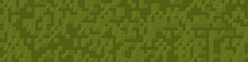 Implementation of Edward Zajec’s “Il Cubo” from 1971. Essentially a Truchet tile set of 8 tiles and rules for placement art illustration