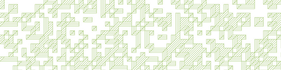 Implementation of Edward Zajec’s “Il Cubo” from 1971. Essentially a Truchet tile set of 8 tiles and rules for placement art illustration