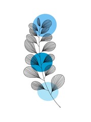 blue flower background