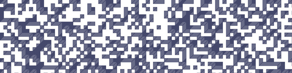 Implementation of Edward Zajec’s “Il Cubo” from 1971. Essentially a Truchet tile set of 8 tiles and rules for placement art illustration