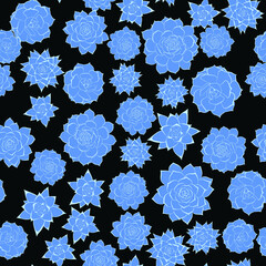 Seamless floral pattern. background