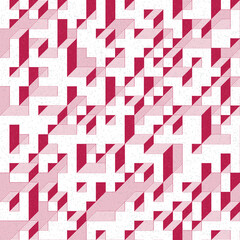 Implementation of Edward Zajec’s “Il Cubo” from 1971. Essentially a Truchet tile set of 8 tiles and rules for placement art illustration