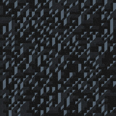 Fototapeta premium Implementation of Edward Zajec’s “Il Cubo” from 1971. Essentially a Truchet tile set of 8 tiles and rules for placement art illustration