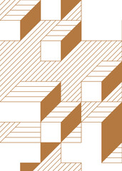 Implementation of Edward Zajec’s “Il Cubo” from 1971. Essentially a Truchet tile set of 8 tiles and rules for placement art illustration