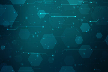 Binary Code Background, Digital Abstract technology background, flowing number one and zero text in binary code format in technology background. Internet Big data Concept