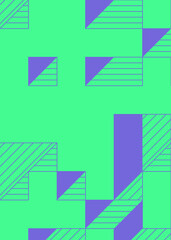 Implementation of Edward Zajec&rsquo;s &ldquo;Il Cubo&rdquo; from 1971. Essentially a Truchet tile set of 8 tiles and rules for placement art illustration