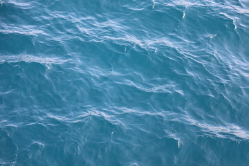 Texture of clear blurred blue sea. sea watercolor.