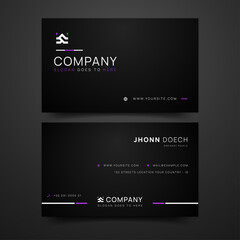 modern business card template