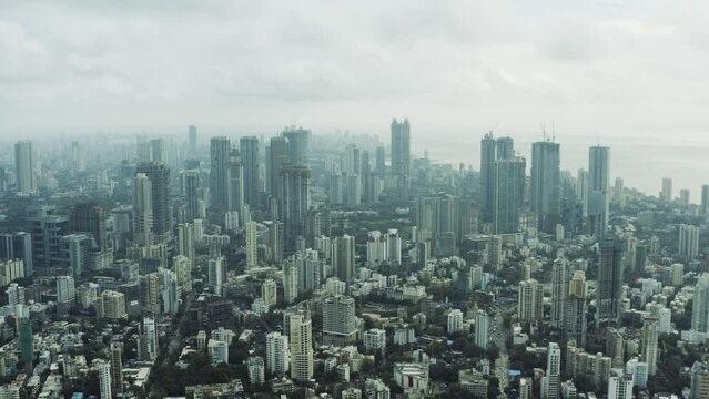 Bombay India by air. 