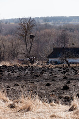 Ukrainian huts, mazanka, Vinnytsia region