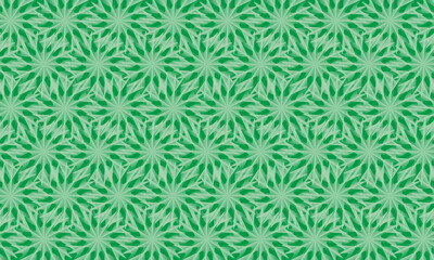 green pattern
