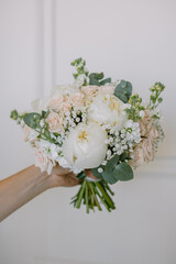 Beautiful bouquet of flowers for a gift