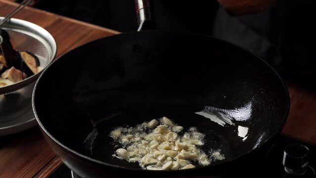 Northeast China's specialty home-cooked dish - garlic roasted eggplant cubes