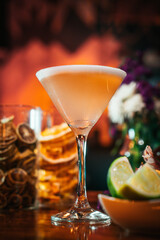 Cocktails floreados