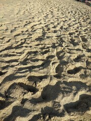 footprint in the sand