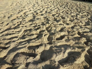 texture of sand
