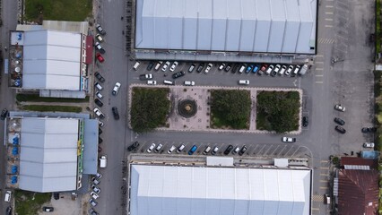 Miri, Sarawak Malaysia - May 2, 2022: The Landmark and Tourist Attraction areas of the of Miri...