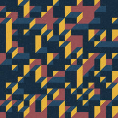 Implementation of Edward Zajec&rsquo;s &ldquo;Il Cubo&rdquo; from 1971. Essentially a Truchet tile set of 8 tiles and rules for placement art illustration