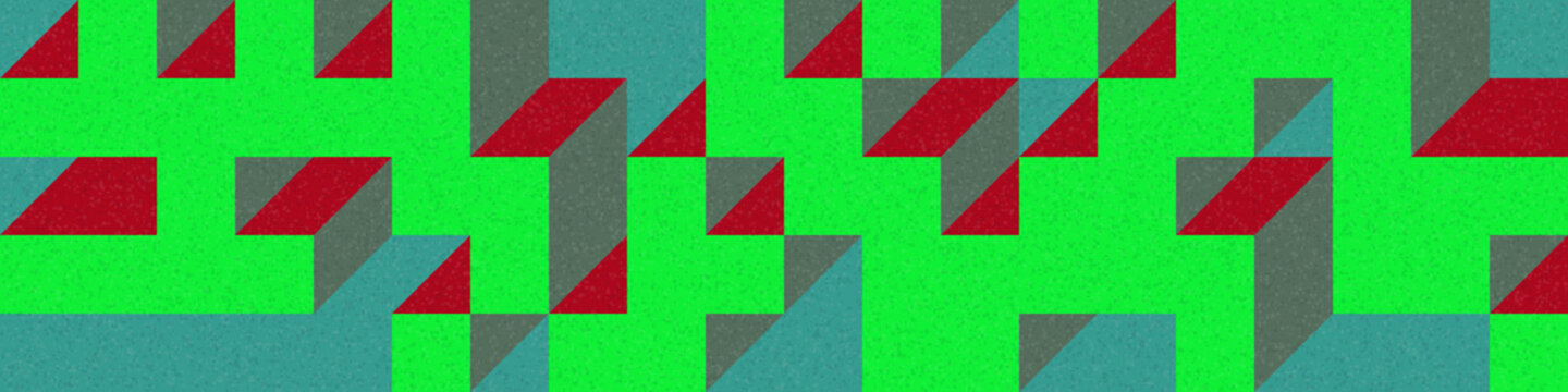 Implementation of Edward Zajec&rsquo;s &ldquo;Il Cubo&rdquo; from 1971. Essentially a Truchet tile set of 8 tiles and rules for placement art illustration