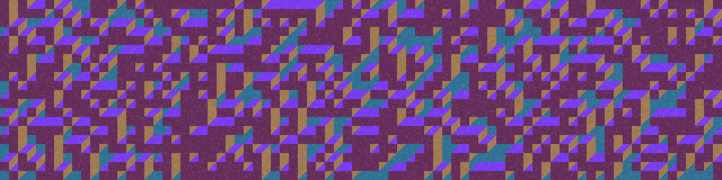 Implementation of Edward Zajec&rsquo;s &ldquo;Il Cubo&rdquo; from 1971. Essentially a Truchet tile set of 8 tiles and rules for placement art illustration