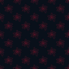 Seamless pattern. Hand draw illustration. Vector for fabric, background, wallpaper, print, packaging or other uses.