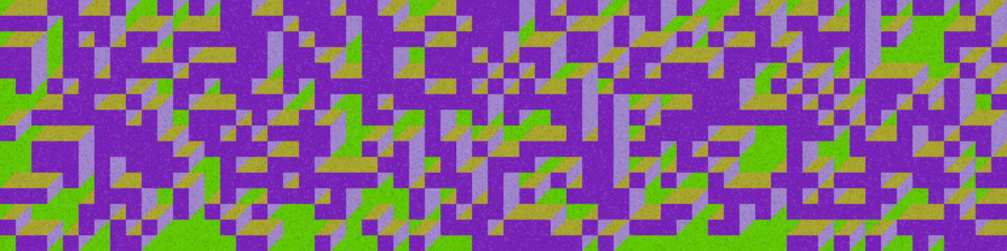 Implementation of Edward Zajec&rsquo;s &ldquo;Il Cubo&rdquo; from 1971. Essentially a Truchet tile set of 8 tiles and rules for placement art illustration