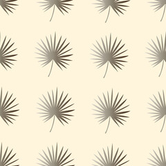 Plant pattern. Pastel, gentle pattern
