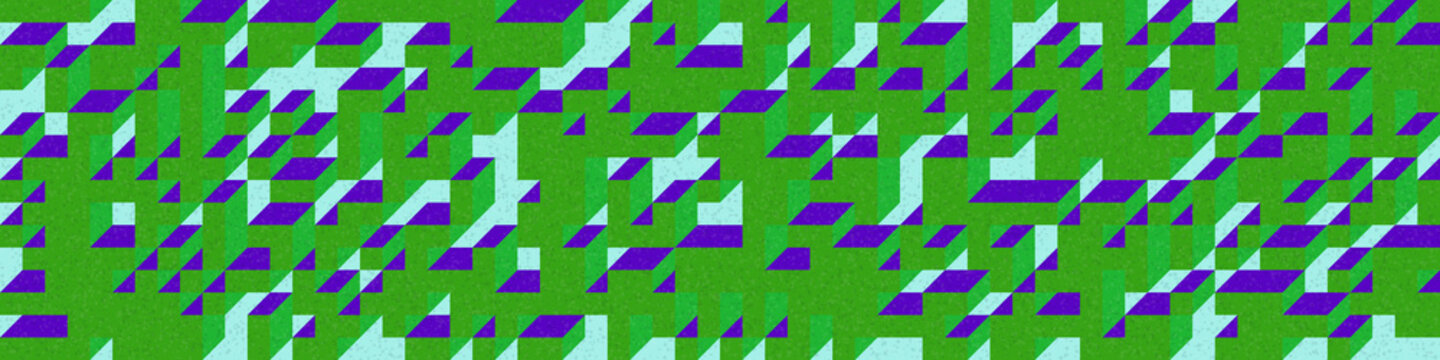 Implementation of Edward Zajec&rsquo;s &ldquo;Il Cubo&rdquo; from 1971. Essentially a Truchet tile set of 8 tiles and rules for placement art illustration