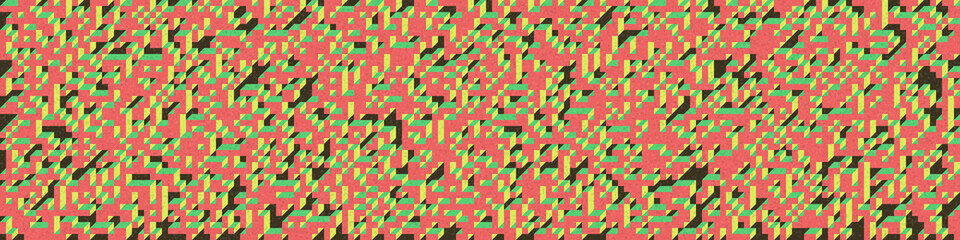 Implementation of Edward Zajec’s “Il Cubo” from 1971. Essentially a Truchet tile set of 8 tiles and rules for placement art illustration