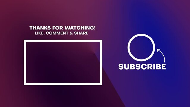 YouTube End Screen V21