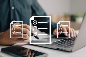 Online business deals. Electronic signatures are sometimes referred to as e-signing, digital...