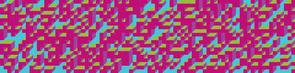 Implementation of Edward Zajec’s “Il Cubo” from 1971. Essentially a Truchet tile set of 8 tiles and rules for placement art illustration