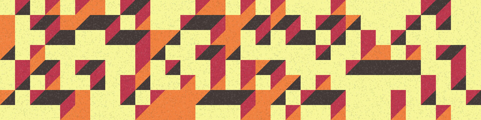 Implementation of Edward Zajec’s “Il Cubo” from 1971. Essentially a Truchet tile set of 8 tiles and rules for placement art illustration