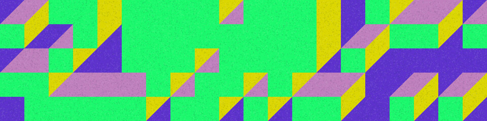 Implementation of Edward Zajec’s “Il Cubo” from 1971. Essentially a Truchet tile set of 8 tiles and rules for placement art illustration